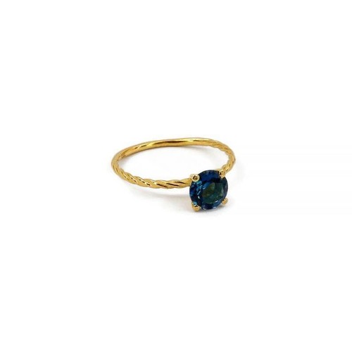 Natural london blue topaz - london,