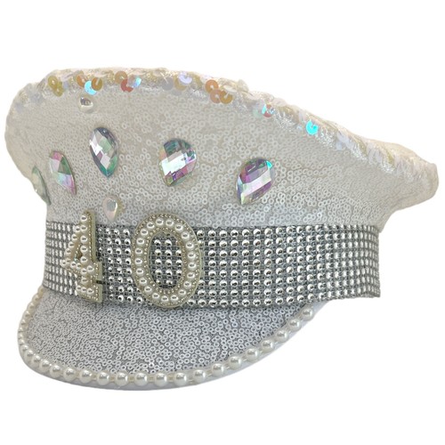 Womens 40th birthday - birthday, sequin