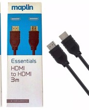MAPLIN ESSENTIALS 3M CABLE VERY GOOD QUALITY CABLE BRAND NEW