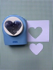 Woodware Craft Collection Punch Love Heart 4cm - Valentine/Wedding/Engagement