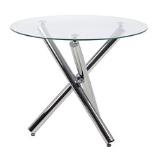 Dining table round temperedd - dining,