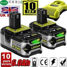 18v 0ah for ryobi p108 - 6.0ah,