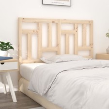 Natural Solid Pine Bed