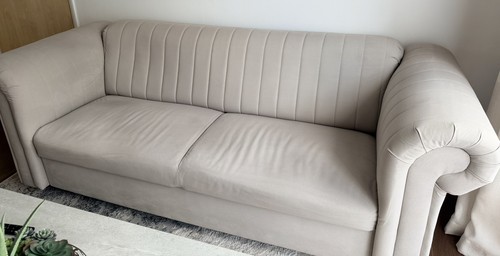 Luxury cream seater sofa - luxury,