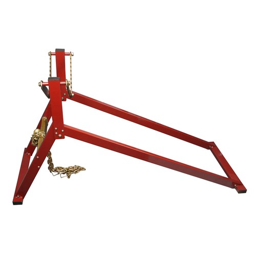 Log sawhorse low profile - log,