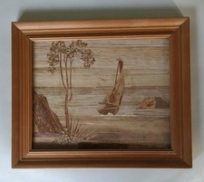 Vintage Marquetry Picture