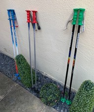 3x sets Ski Poles Scott, ROSSIGNOL SKIING TREKKING ITALY Skiing Snow bundle