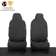 ISUZU D MAX FRONT SEAT COVERS WITH INTEGRAL HEADRESTS (2025 ON) BLACK 814