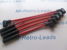 RED 8MM IGNITION LEADS FITS