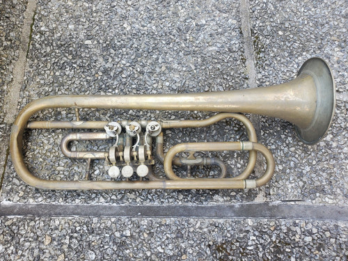 Old rotary trumpet - ,, probably