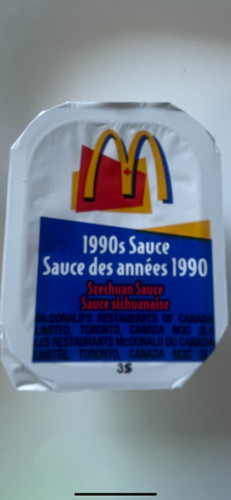Mcdonalds szechuan sauce - mcdonalds,