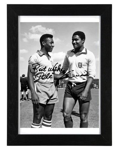 Pele and eusebio signed - eusebio,