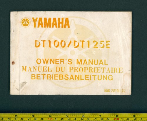 Yamaha 100 dt125e - dt,