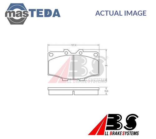 36462 brake pads set - pads,