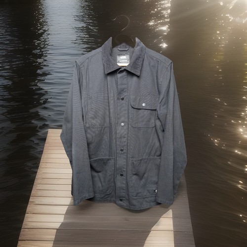 Vans drill chore coat - chore, black