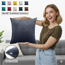 Cushion Covers Corduroy Cord