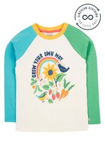 Frugi Unisex White Top - Tamar