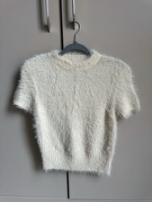 Free People Ivory Fluffy Short