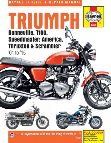 Haynes manual for triumph - haynes,
