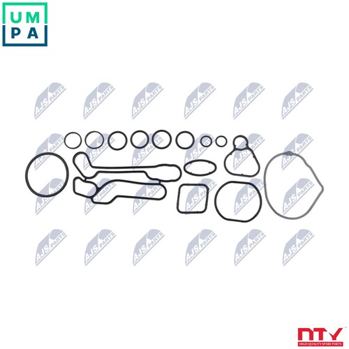 Gasket set oil cooler - gasket,
