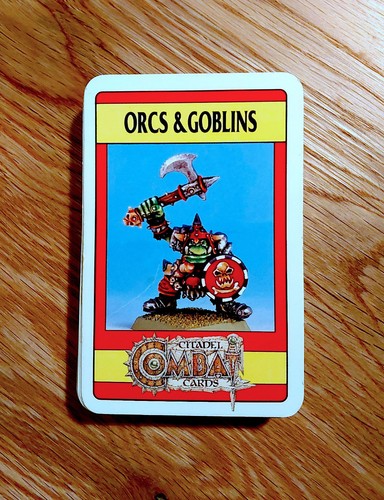 Citadel combat cards orcs - cards,
