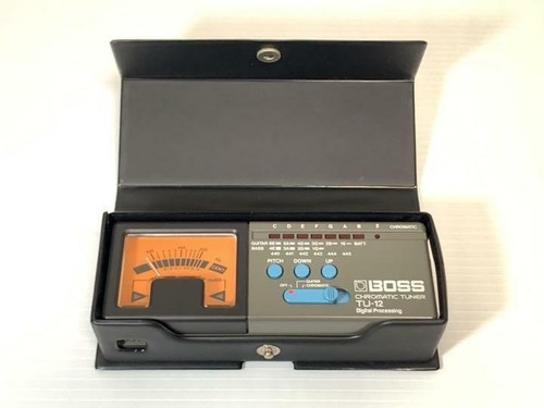 Boss chromatic tuner 12 - tuner, tu-12