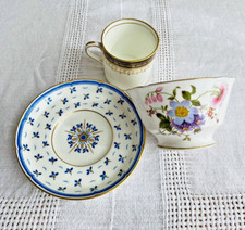 ROYAL CROWN DERBY lot small plate & bowl & royal Doulton cup vintage