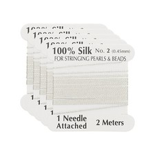 Silk Cord Thread, 5 Pcs Pure