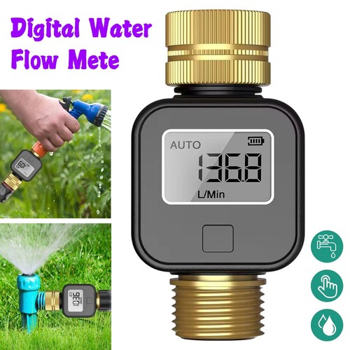 Digital water flow meter - water,