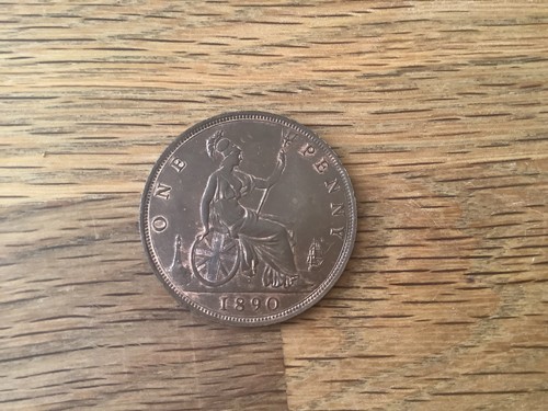 Superb unc 1890 victoria - superb,