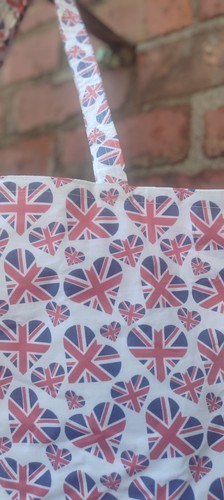 Union jack heart - union, tote