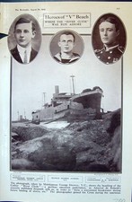 Old 1915 V Beach Ship River
