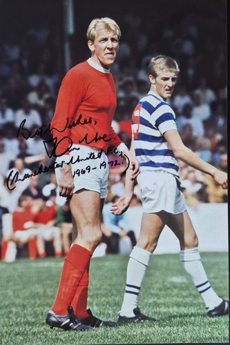 Ian ure signed manchester - -,
