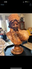 Terracotta Mother & Child Bust