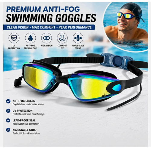 Non fogging anti swimming - uv,