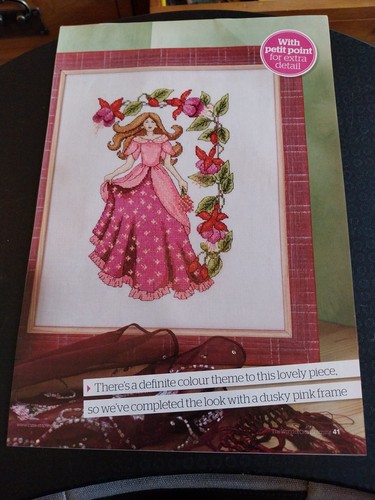 Fuschia lady fairy cross - lady,