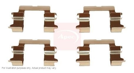 Apec front brake pad fitting - apec,