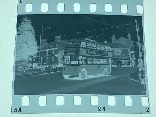 1966 maidstone trolley bus - maidstone,