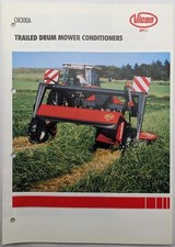 Original Vicon Trailed Drum Mower Conditioners Brochure, CM300A, c 1990's