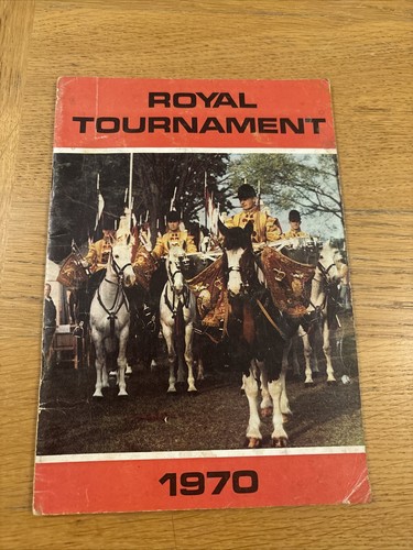 Royal tournament 1970 - royal, brochure