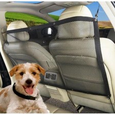 Dog Barrier Pet Safety SUV Vehicle Car Rear Seat Area Trunk Mesh Anti-Scratch