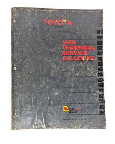 Toyota 1988 oem - 1988, shop
