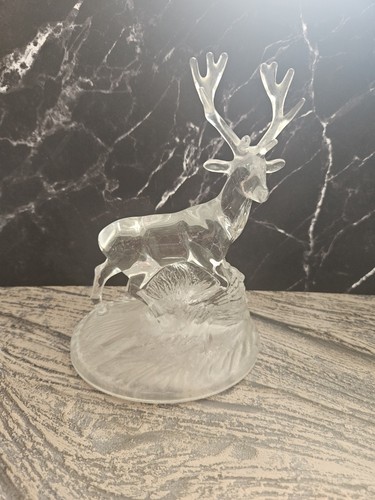 Unmarked clear glass - glass, buck