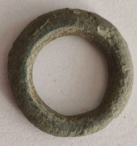 Ancient celtic bronze ring - ancient,