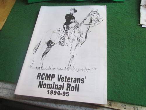 Rcmp veterans nominal roll - veterans,