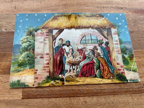 Tuck fold out nativity - fold-out,