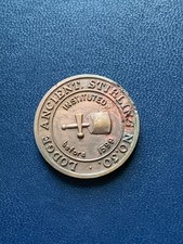 Lodge Ancient Stirling 30 Scottish Masonic Token Coin Penny
