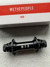 New Wethepeople Arrow Front Female Axle BMX Hub RRP £100 WTP Black 10mm Pegless