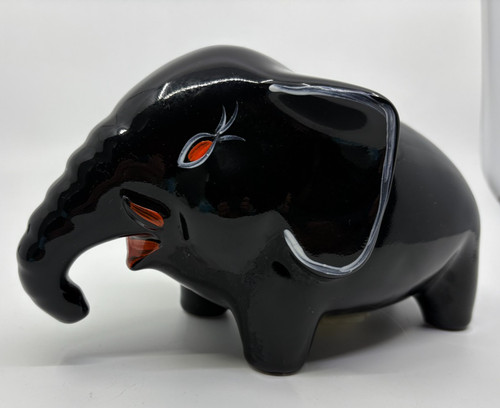 Vintage black elephant - vintage, money