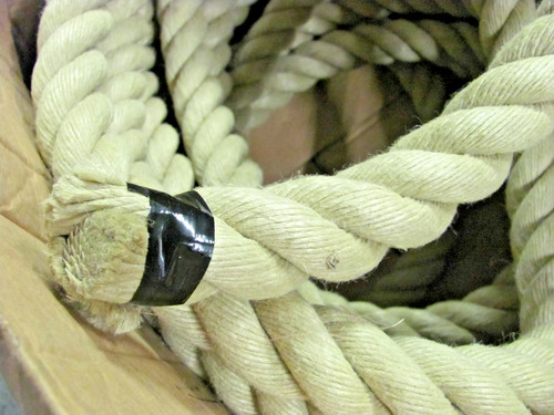 Rope synthetic hemp - hemp, 40mm